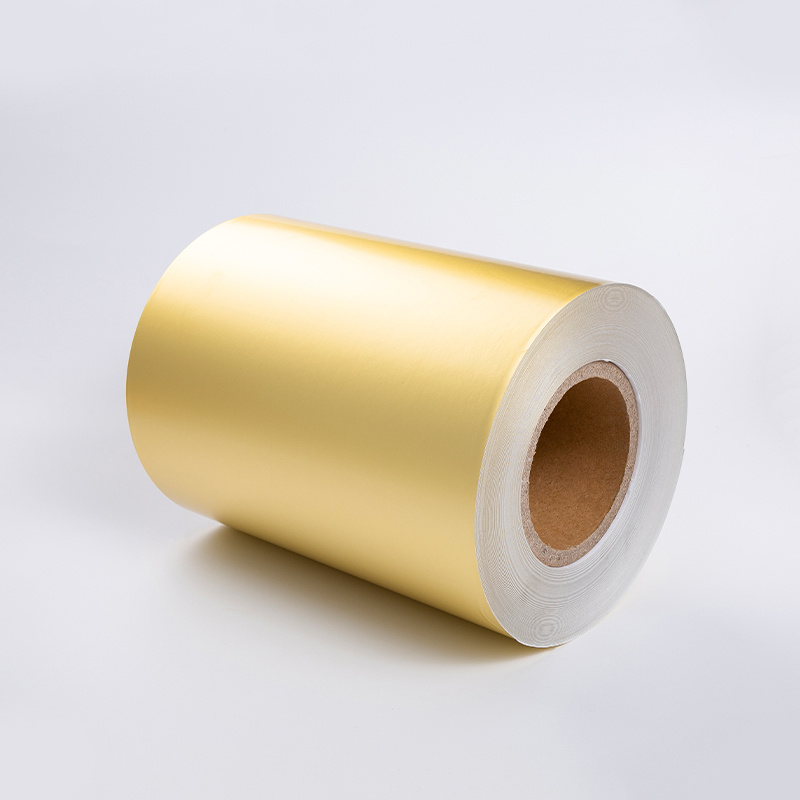 Goldenes Aluminiumfolienpapier