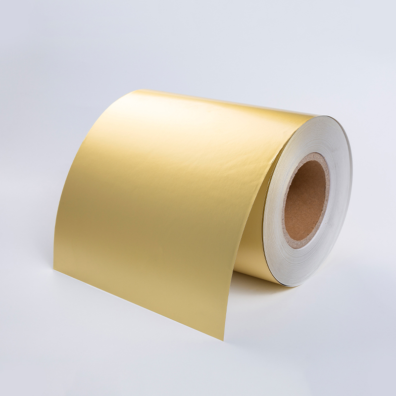 Goldenes Aluminiumfolienpapier